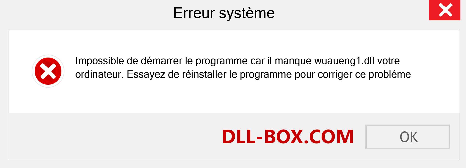 Le fichier wuaueng1.dll est manquant ?. Télécharger pour Windows 7, 8, 10 - Correction de l'erreur manquante wuaueng1 dll sur Windows, photos, images